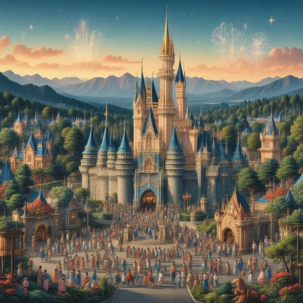AI-created image of Disneyland