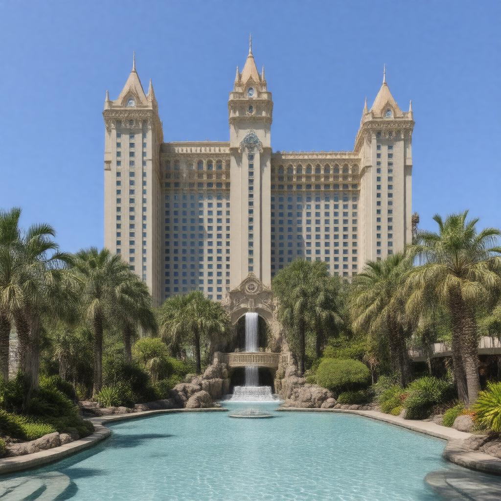 AI-created image of Disneyland Hotel