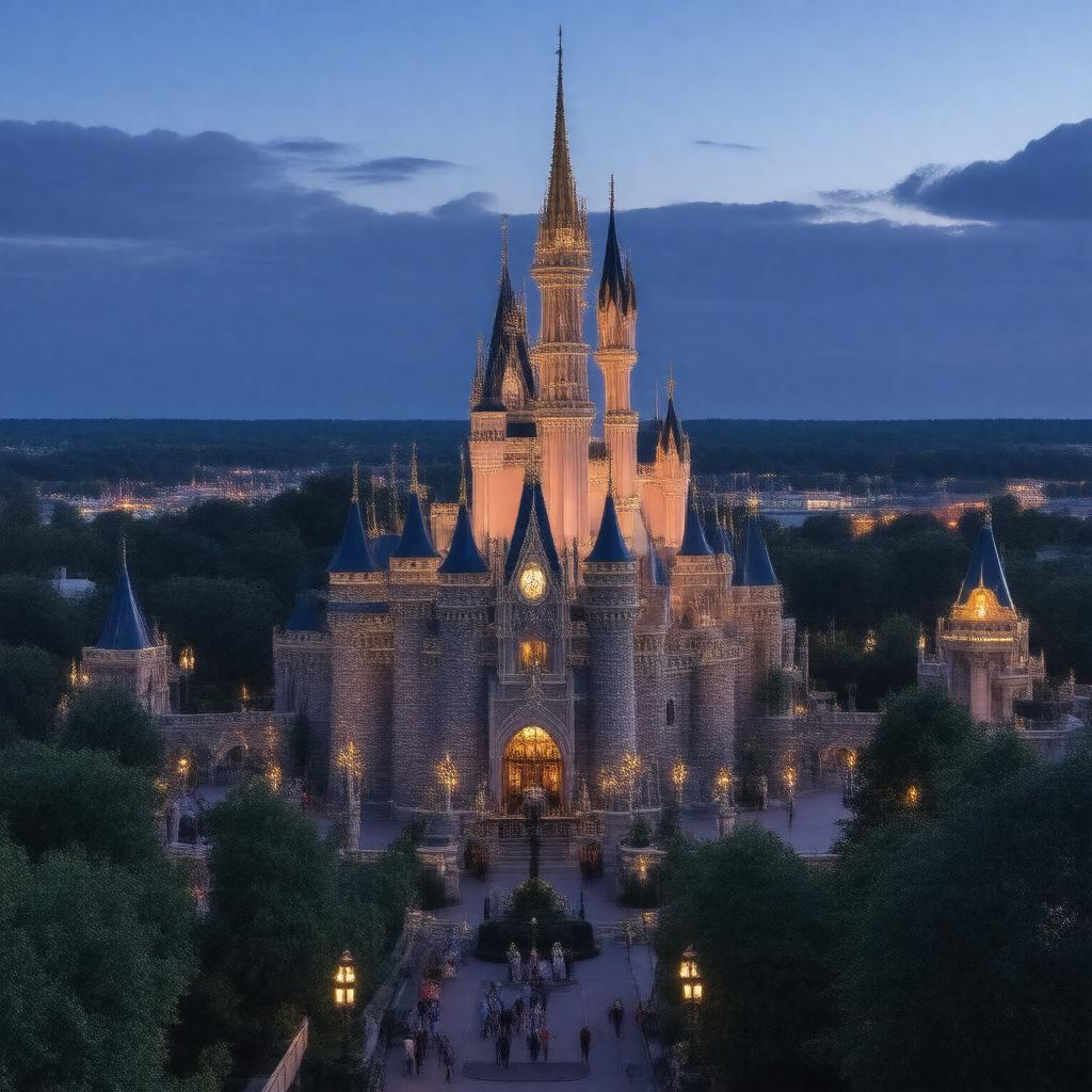 AI-created image of Disneyland Paris