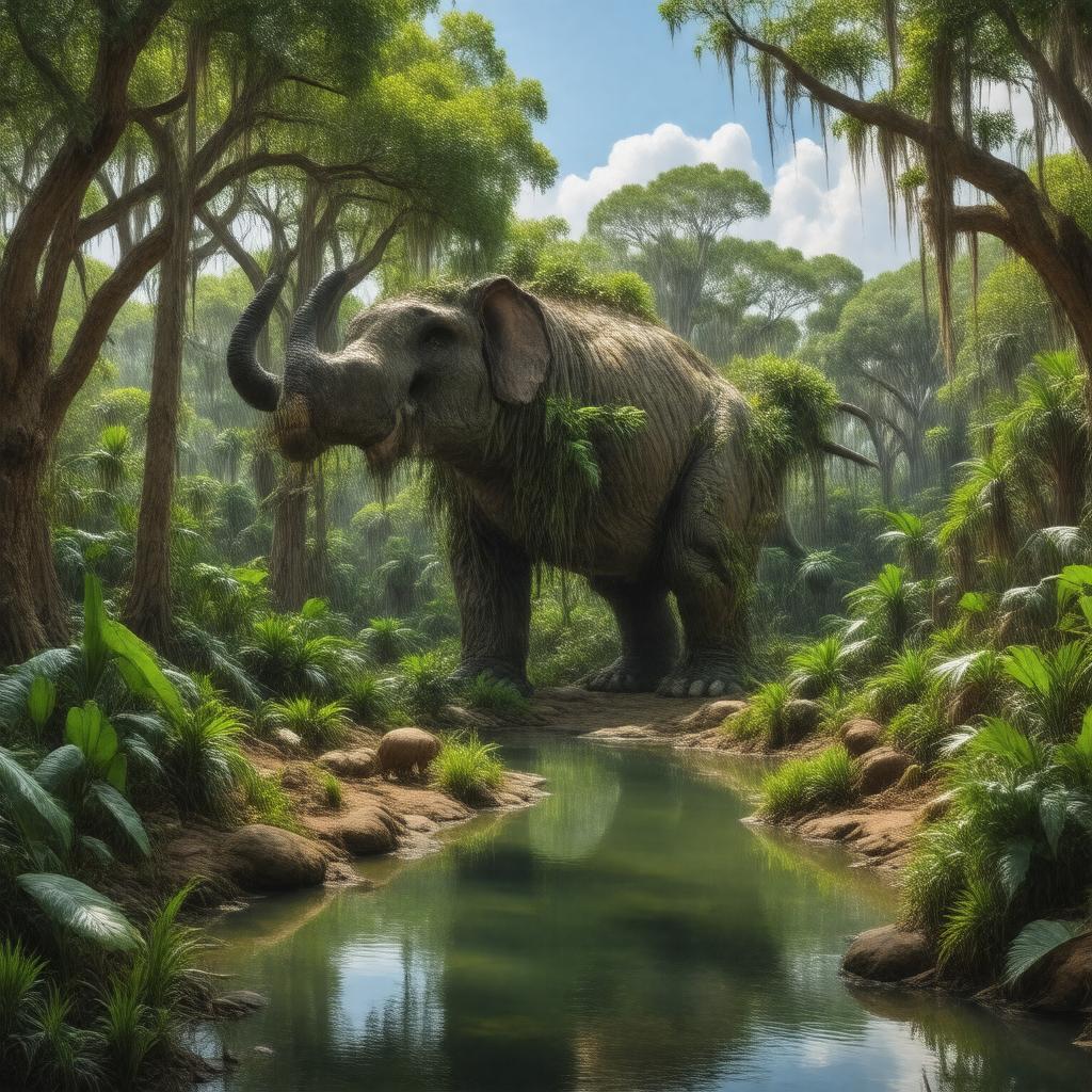 AI-created image of Disney's Animal Kingdom