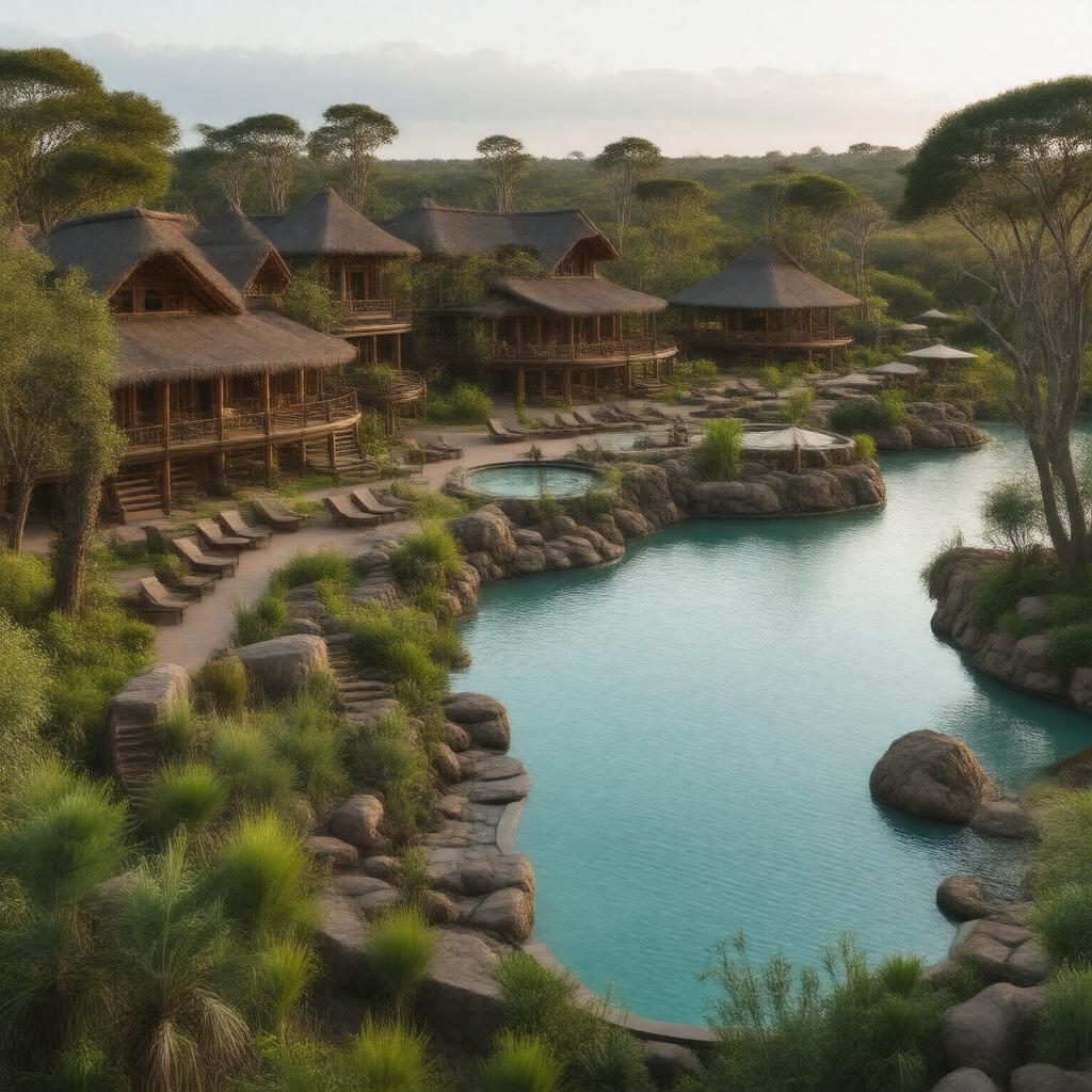 AI-created image of Disney's Animal Kingdom Lodge