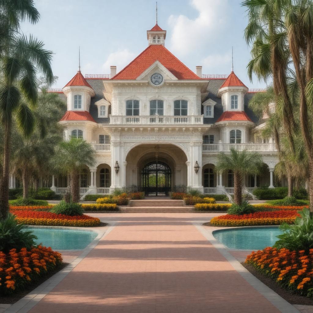 AI-created image of Disney's Grand Floridian Resort & Spa