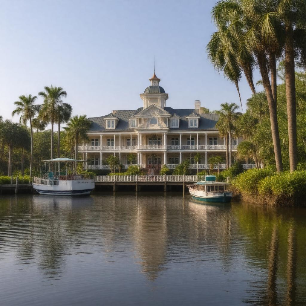 AI-created image of Disney's Port Orleans Resort