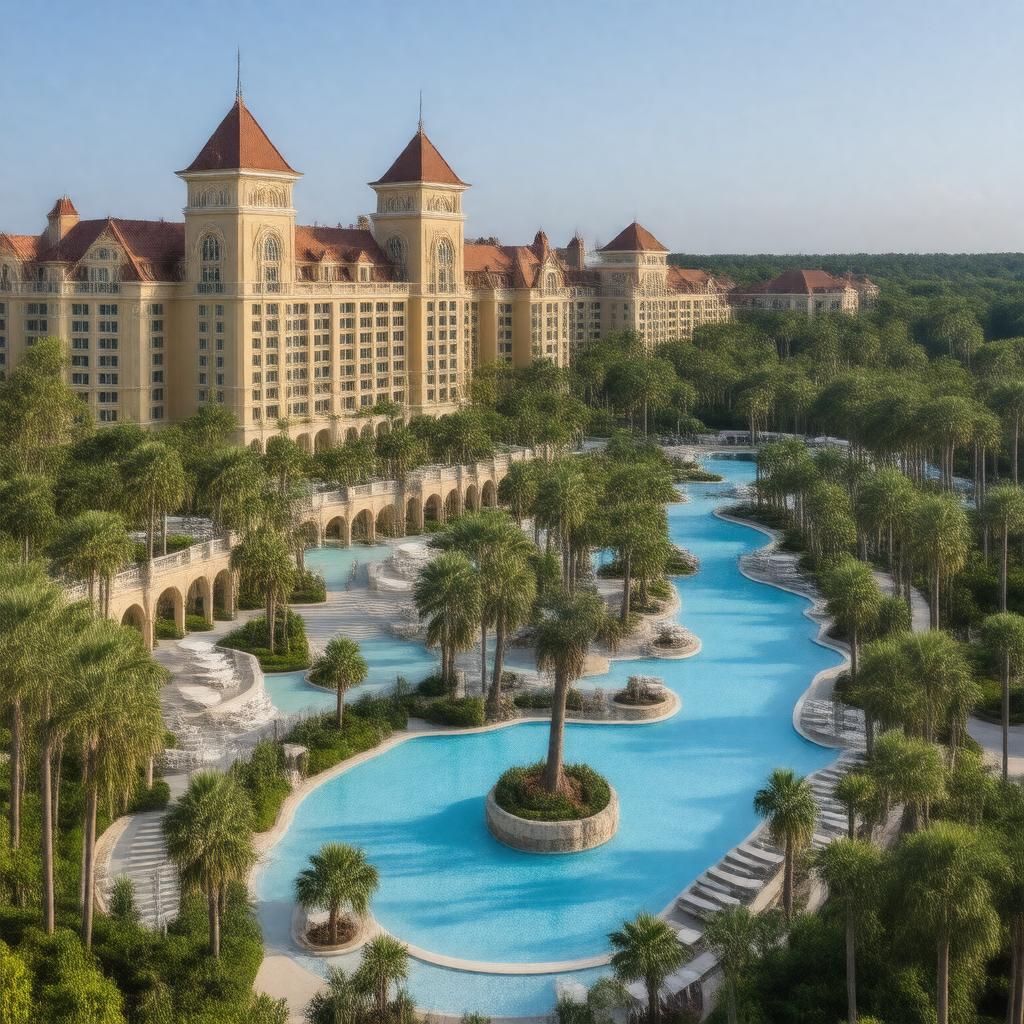 AI-created image of Disney's Riviera Resort