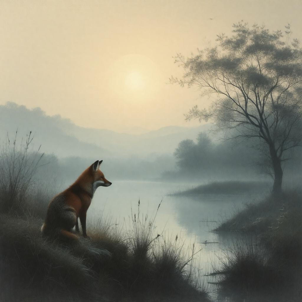 AI-created image of Distance—is not the Realm of Fox