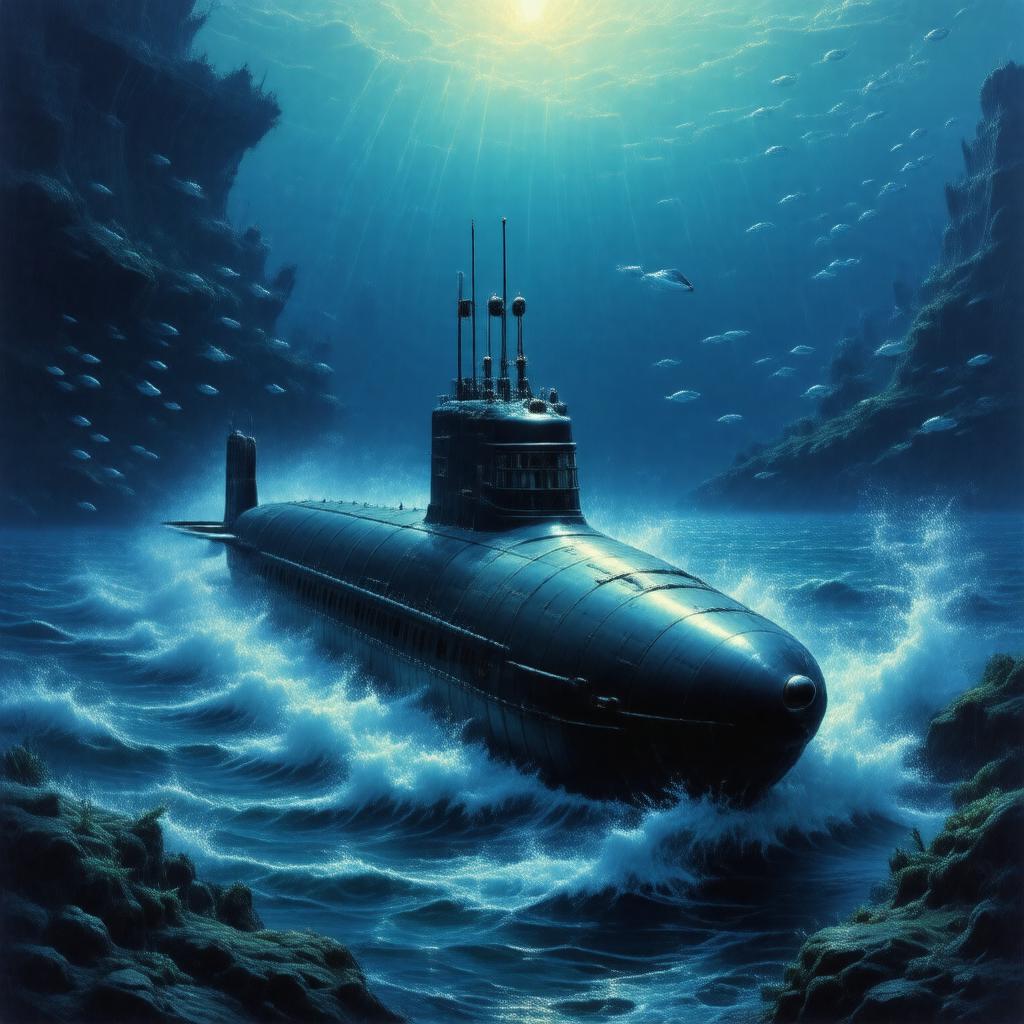 AI-created image of Dive! Dive! Dive!