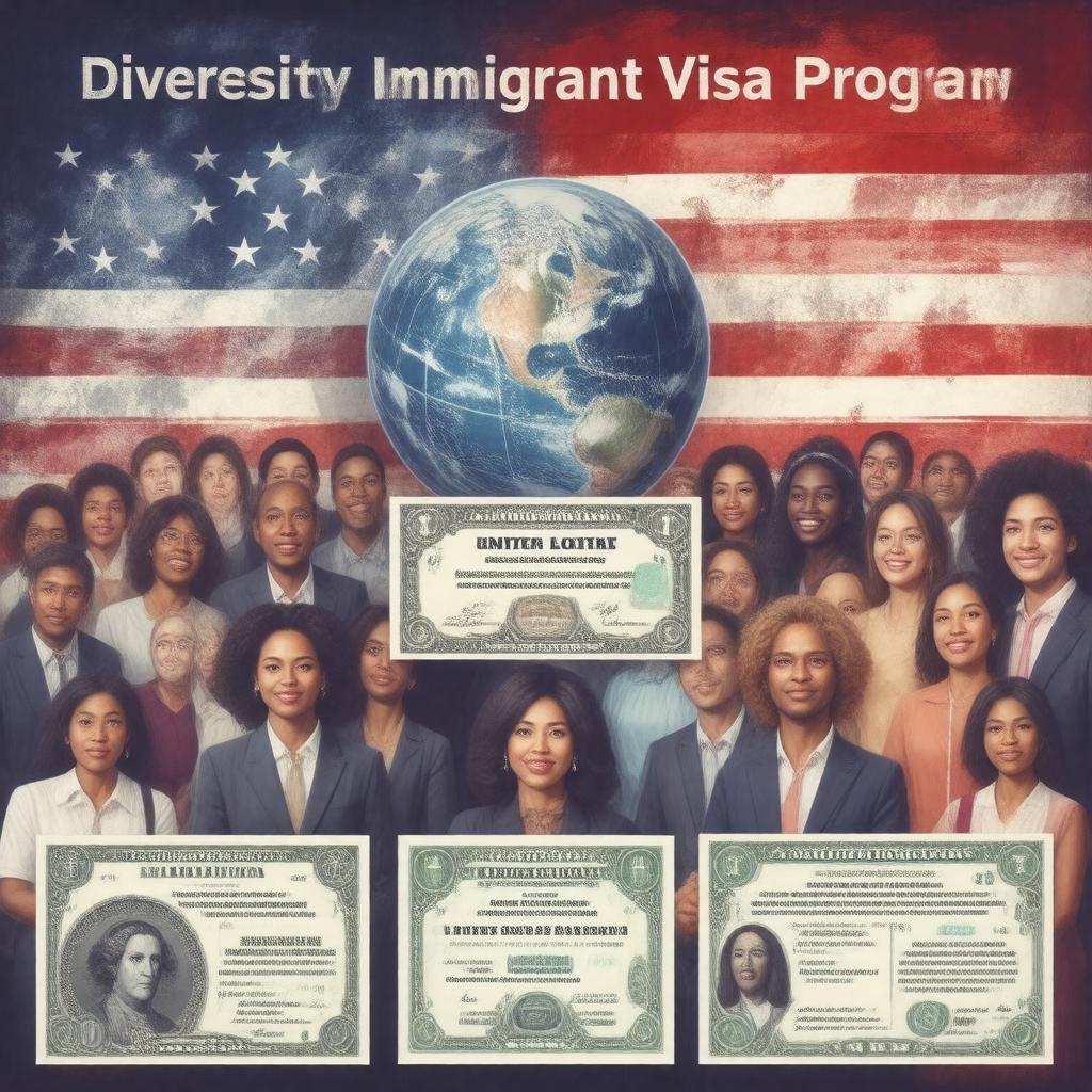 Click to view larger image AI-created image of Diversity Immigrant Visa Program