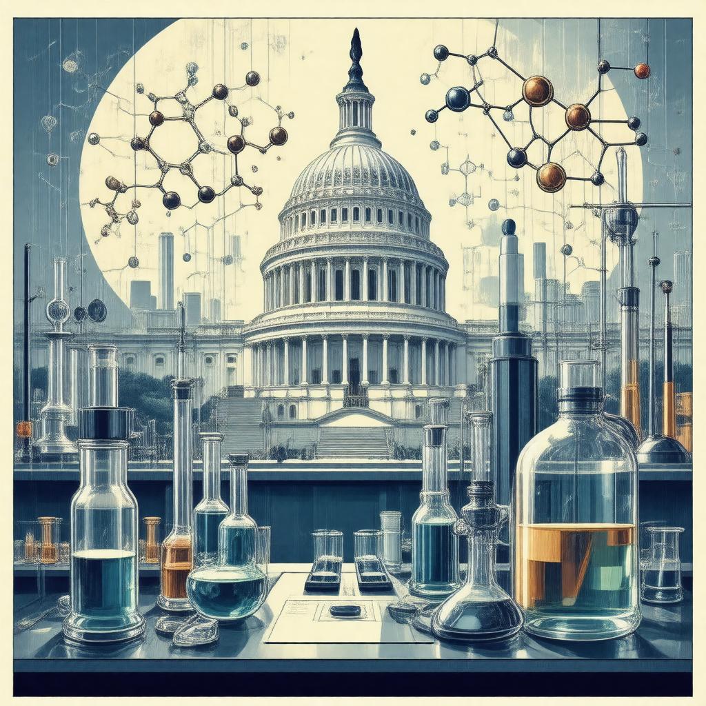 Click to view larger image AI-created image of Division of Analytical Chemistry