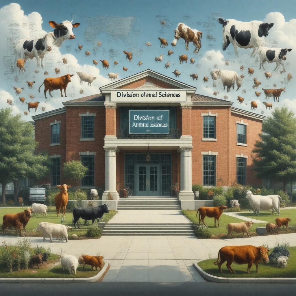 Click to view larger image AI-created image of Division of Animal Sciences