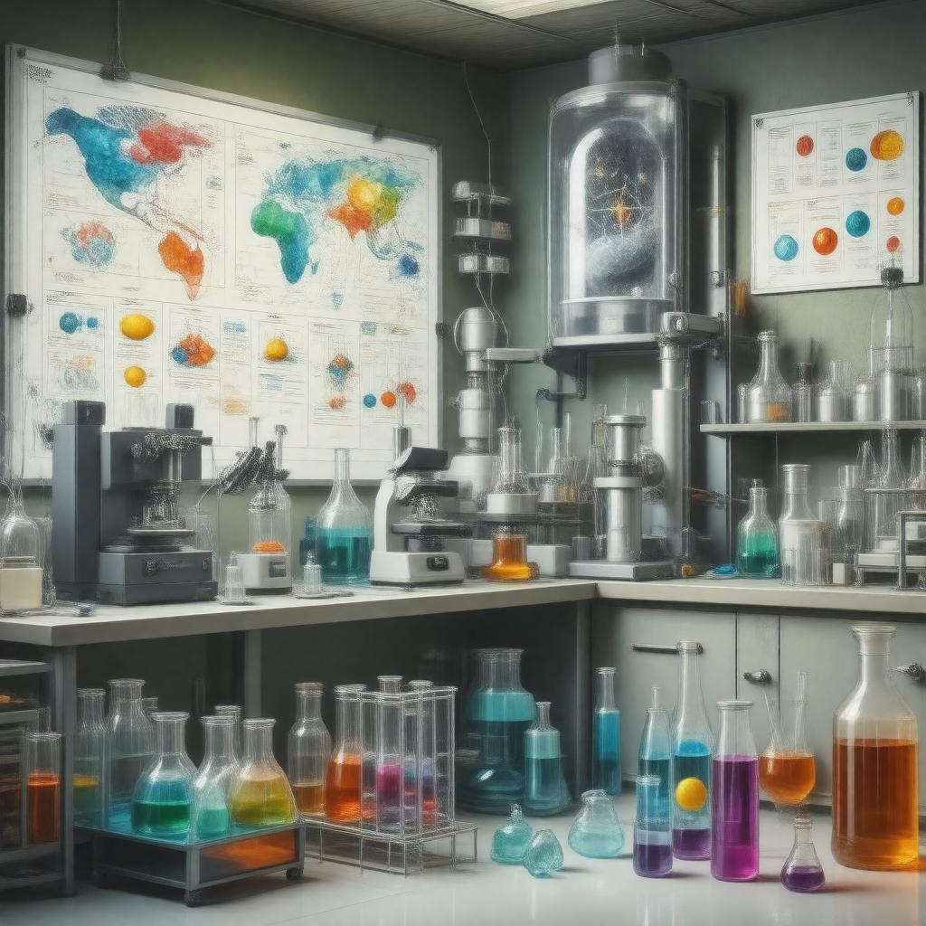 AI-created image of Division of Geochemistry