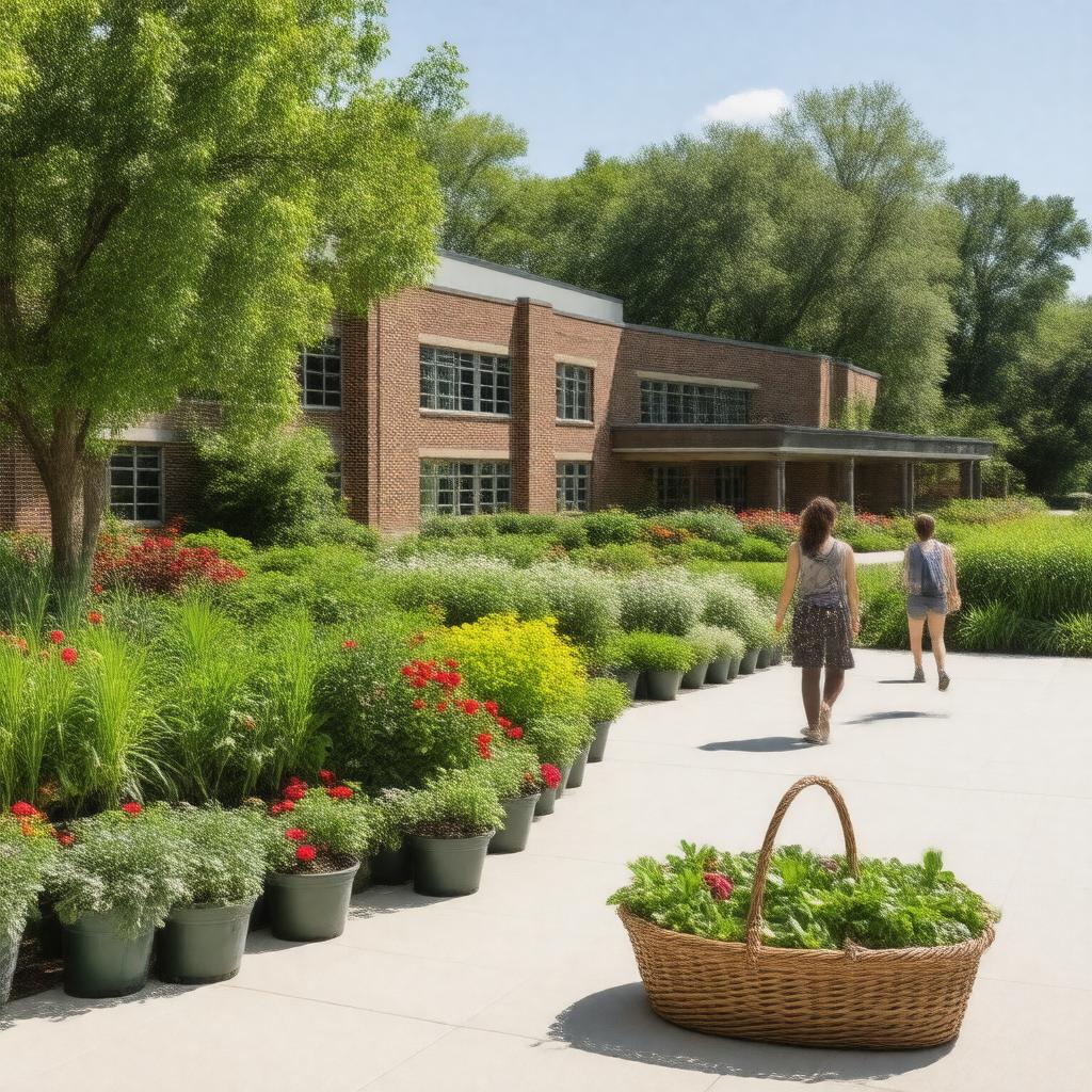 AI-created image of Division of Plant Science and Technology