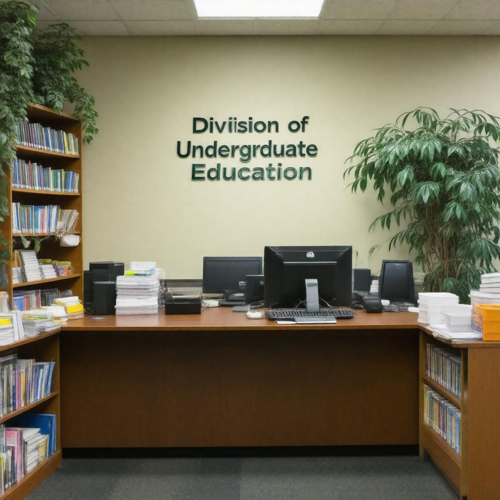 AI-created image of Division of Undergraduate Education