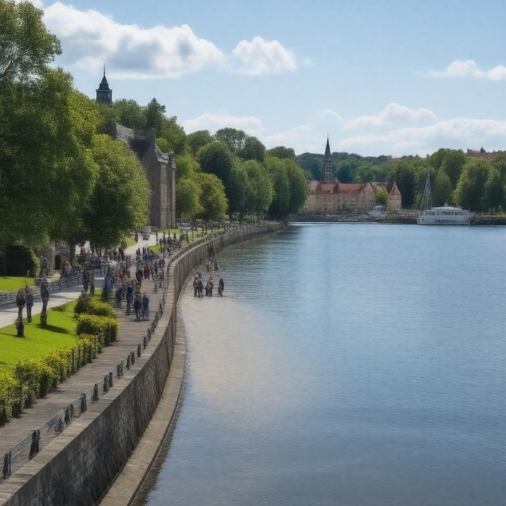 AI-created image of Djurgården