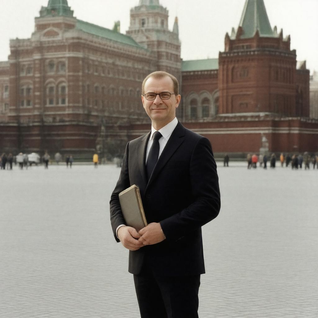AI-created image of Dmitry Medvedev