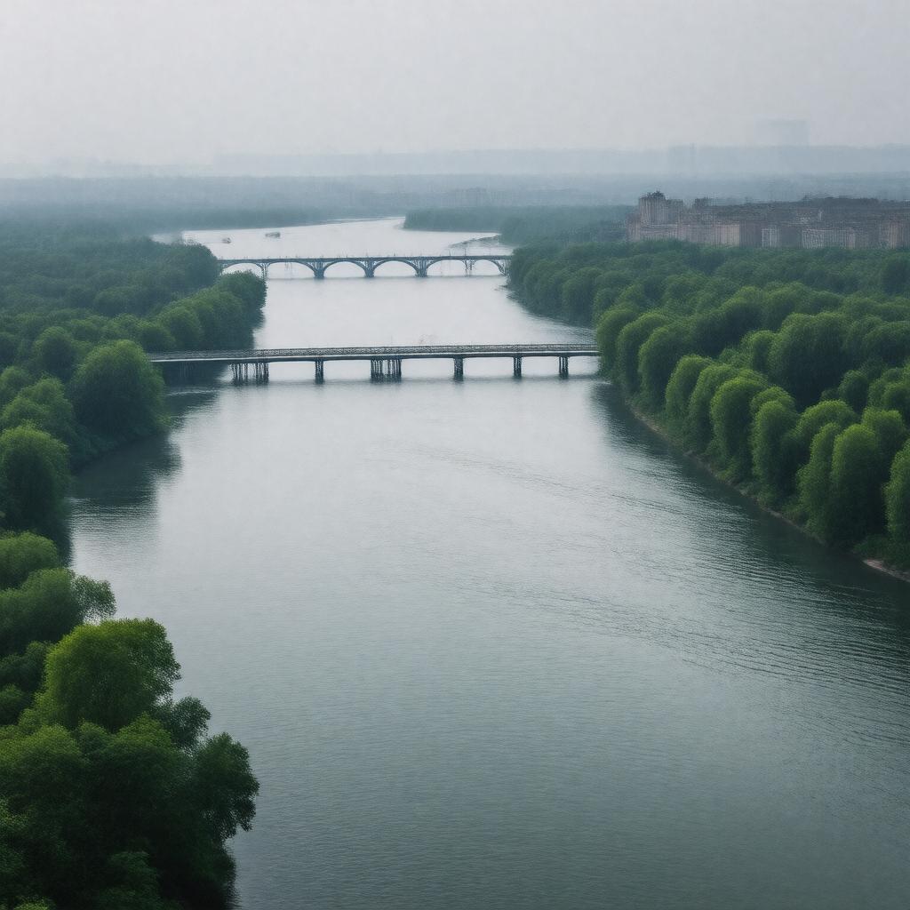 AI-created image of Dnieper