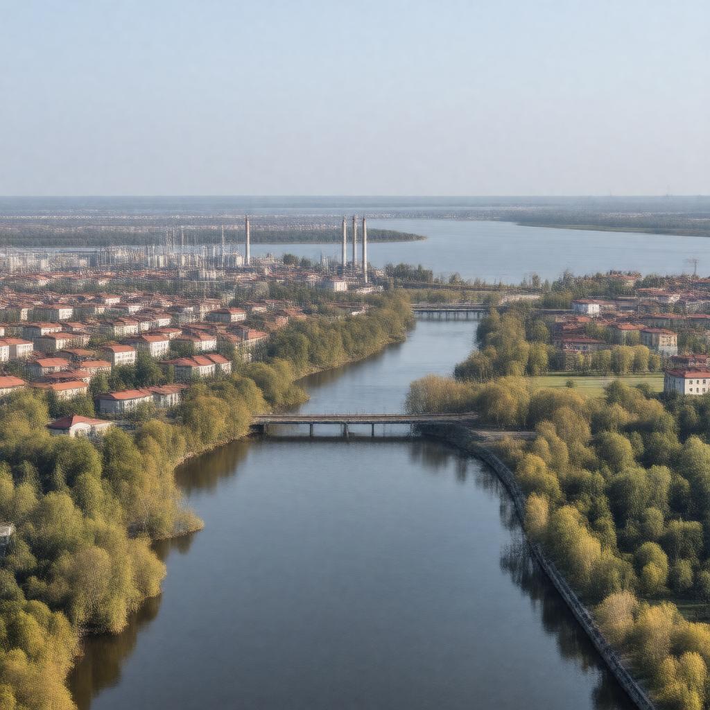 AI-created image of Dnipro