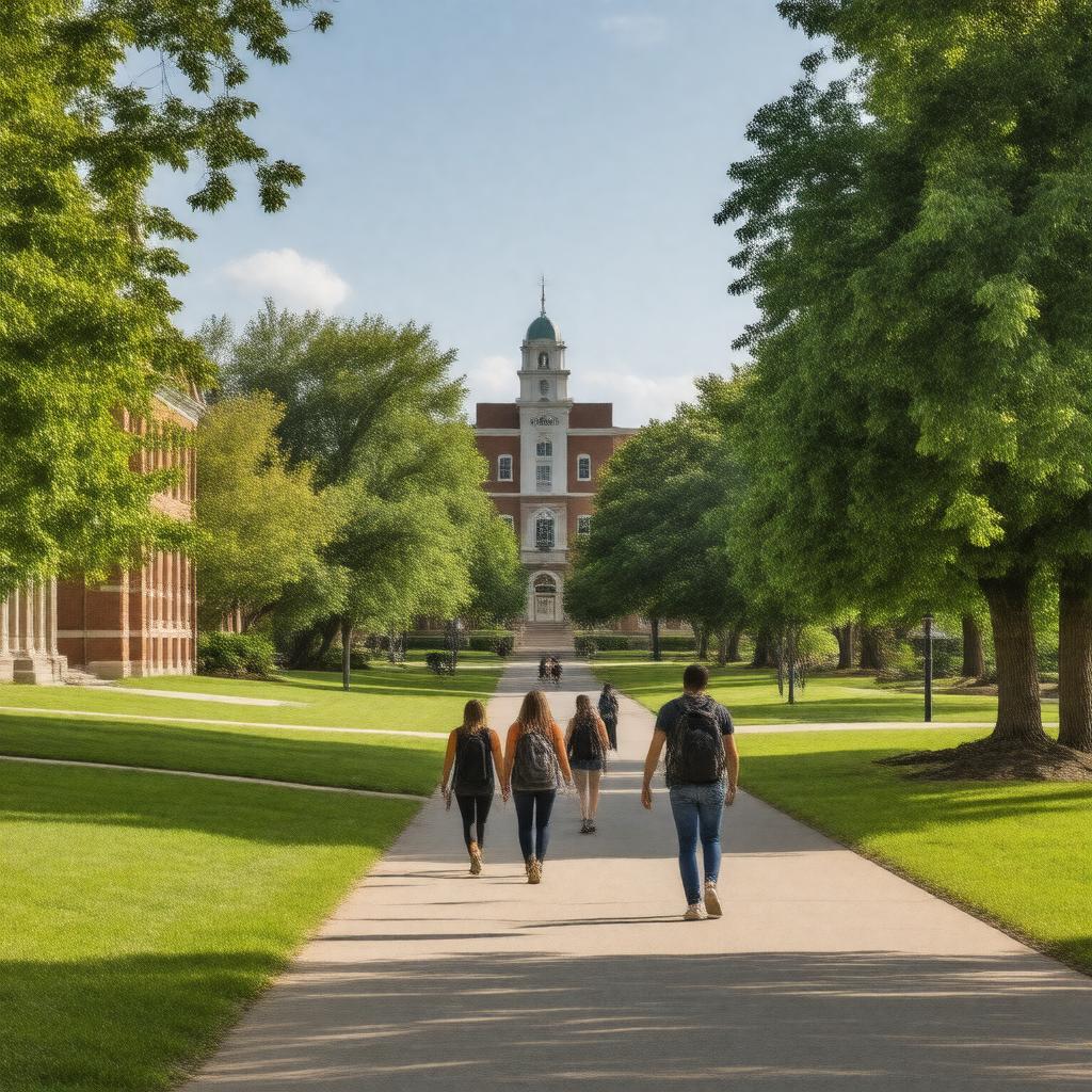 AI-created image of Doane University