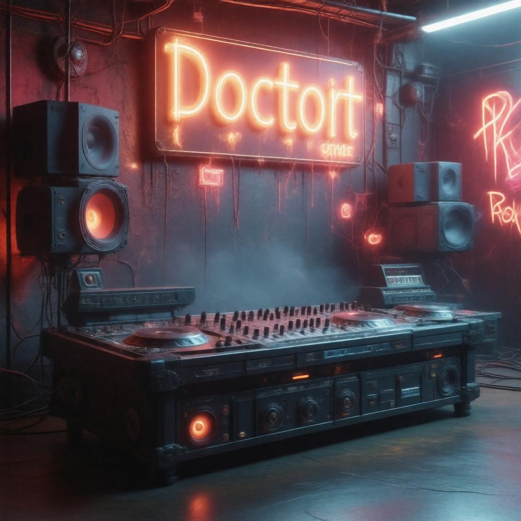 AI-created image of Doctor Rockit