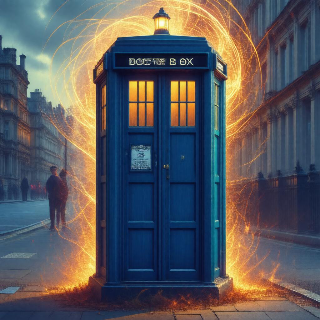 AI-created image of Doctor Who