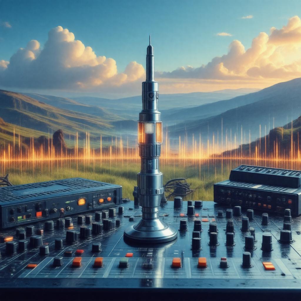 AI-created image of Doctor Who audio dramas