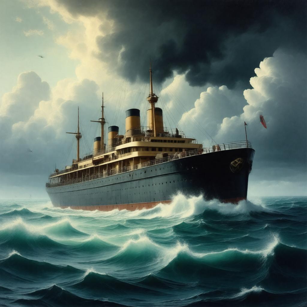 AI-created image of Doctor at Sea