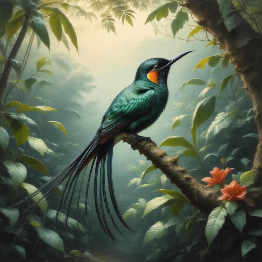 Click to view larger image AI-created image of Doctor bird