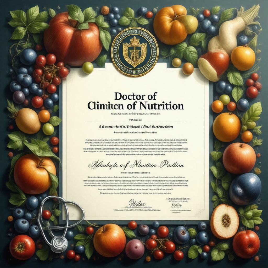 Click to view larger image AI-created image of Doctor of Clinical Nutrition