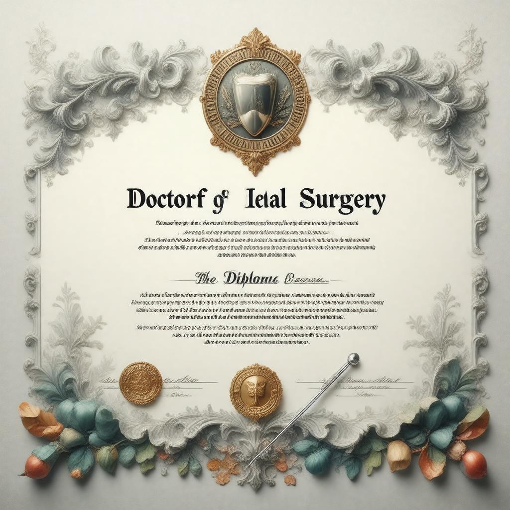 Click to view larger image AI-created image of Doctor of Dental Surgery