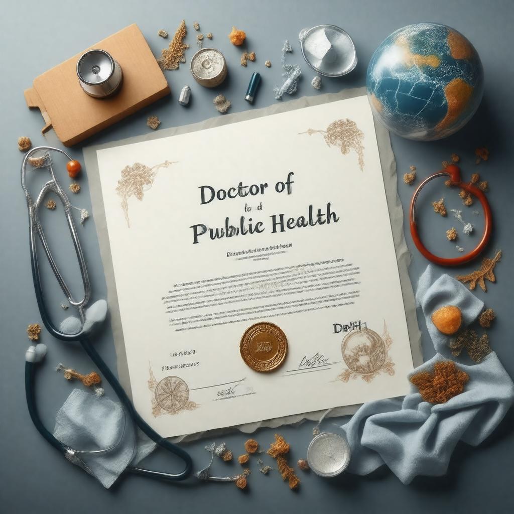 AI-created image of Doctor of Public Health