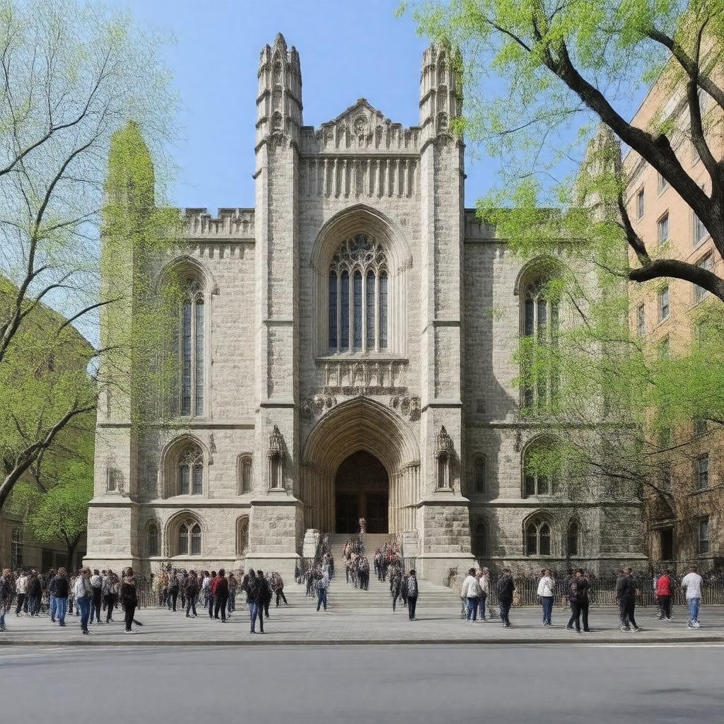 Click to view larger image AI-created image of Dodge Hall