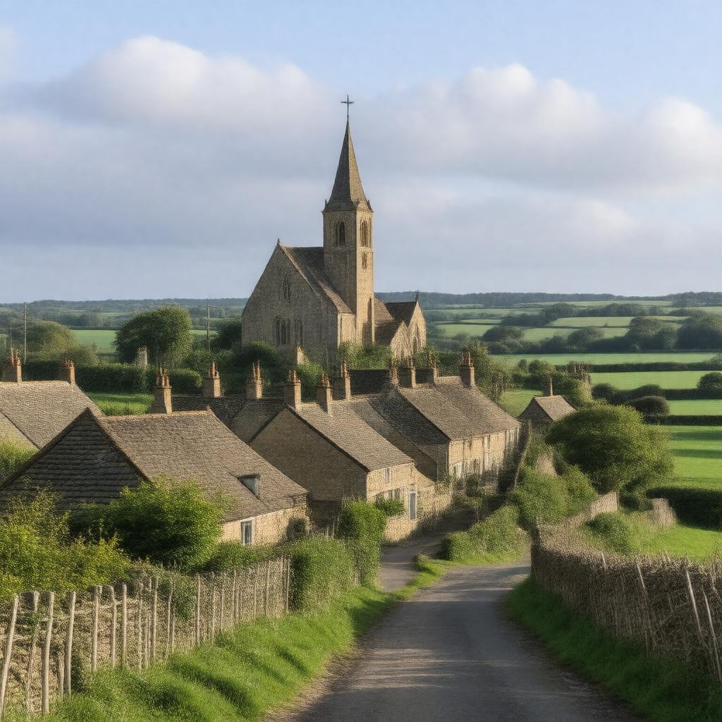 Click to view larger image AI-created image of Dodington, Cambridgeshire