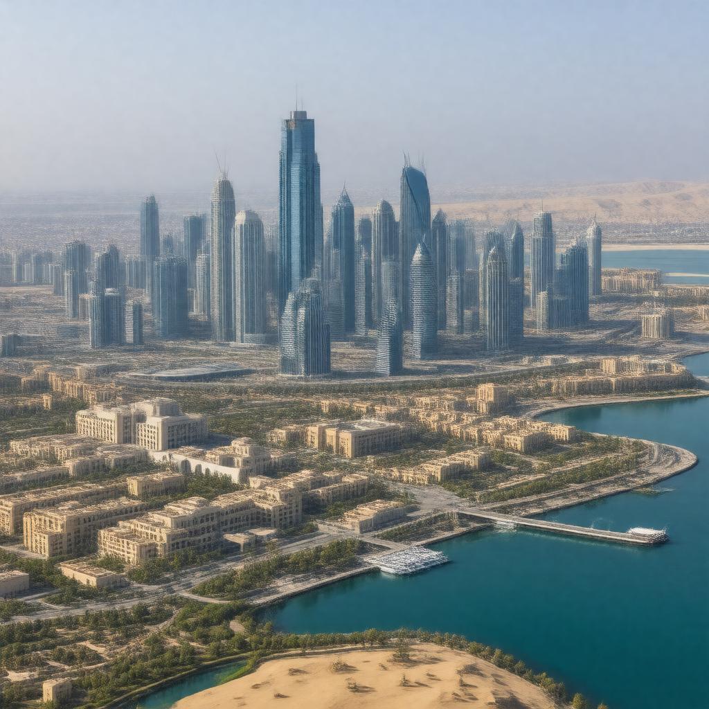 AI-created image of Doha