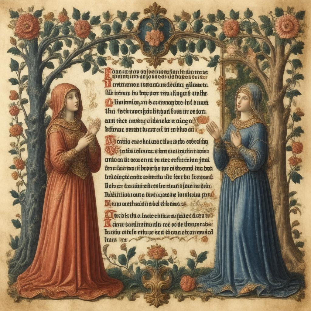 AI-created image of Dolce Stil Novo