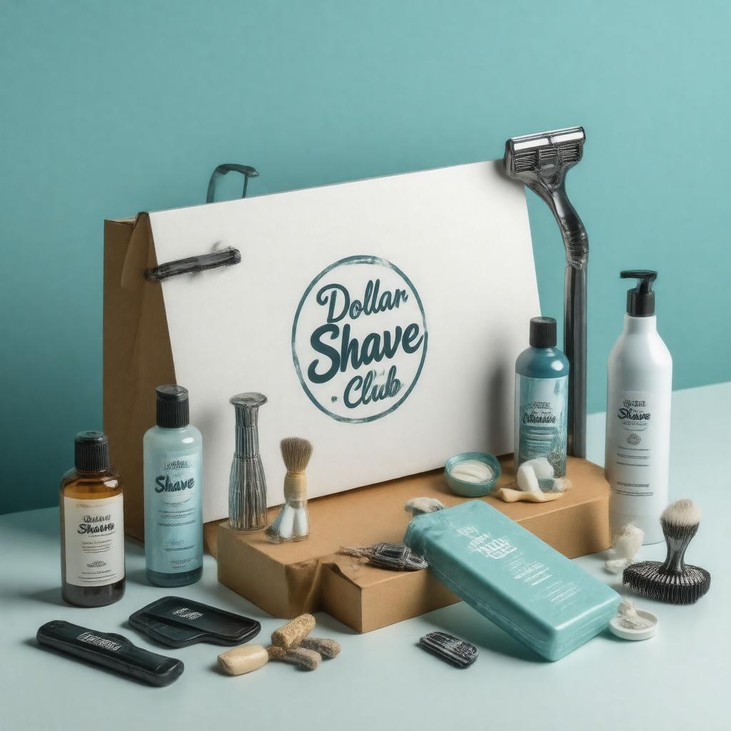 AI-created image of Dollar Shave Club