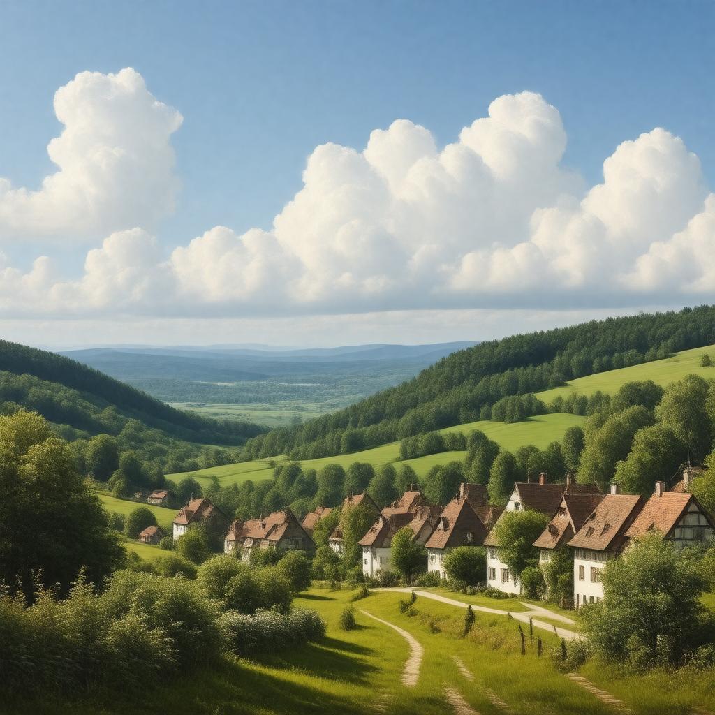 AI-created image of Dolzig, Kingdom of Prussia