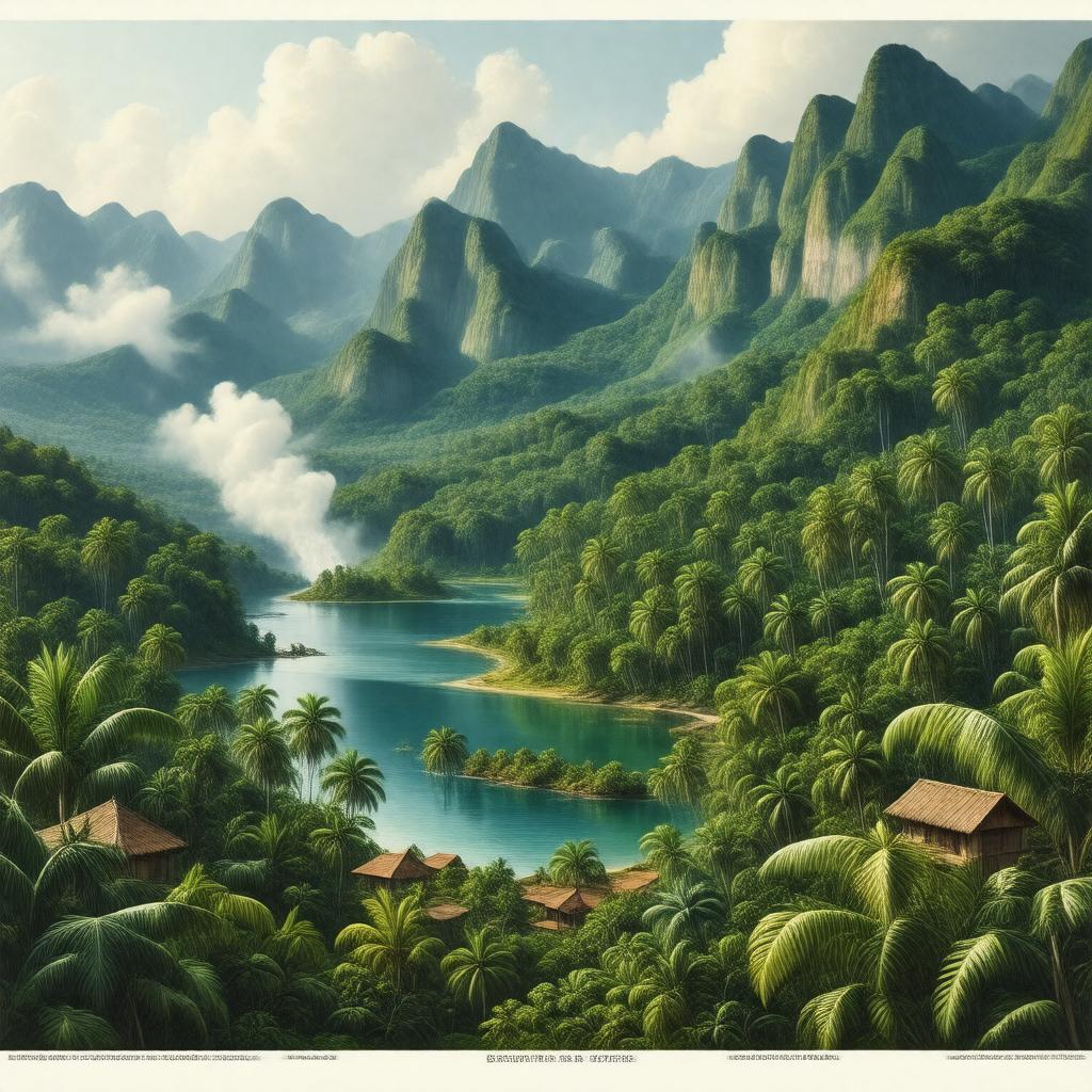 AI-created image of Dominica