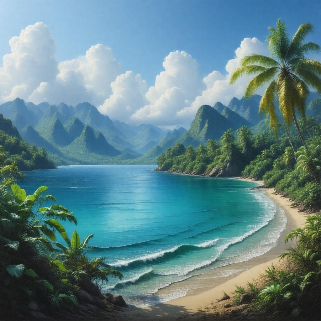 AI-created image of Dominican Republic