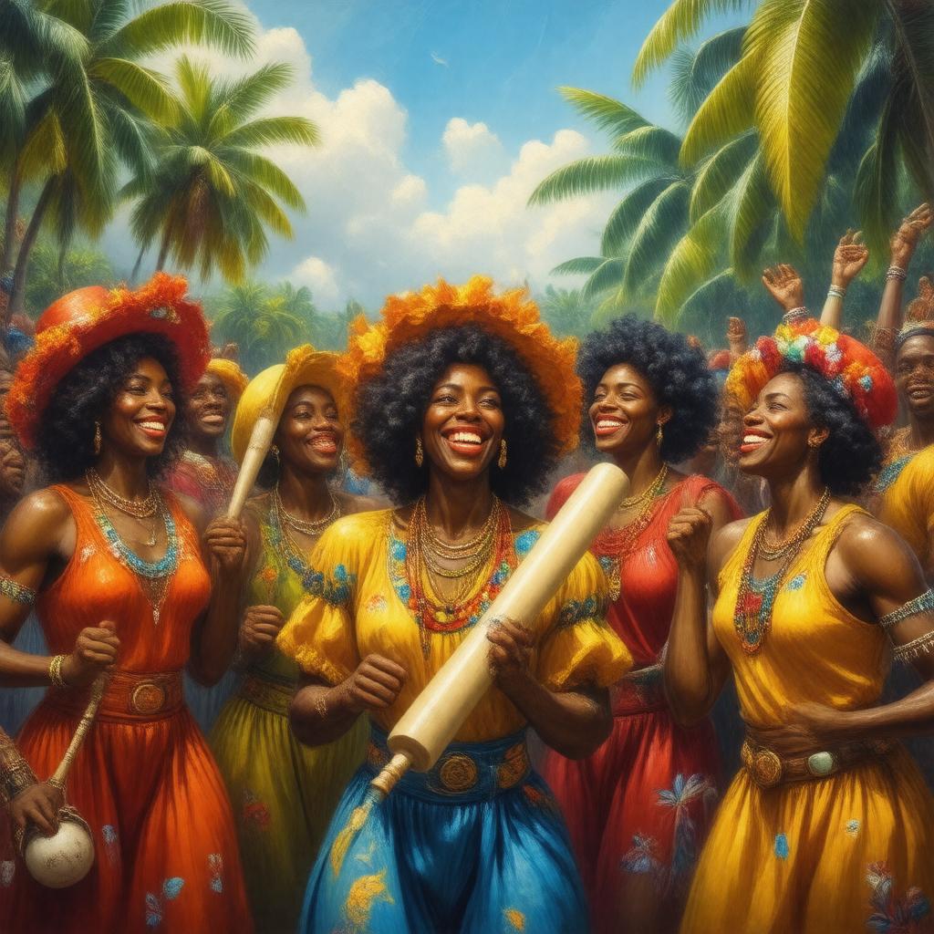 AI-created image of Dominicans