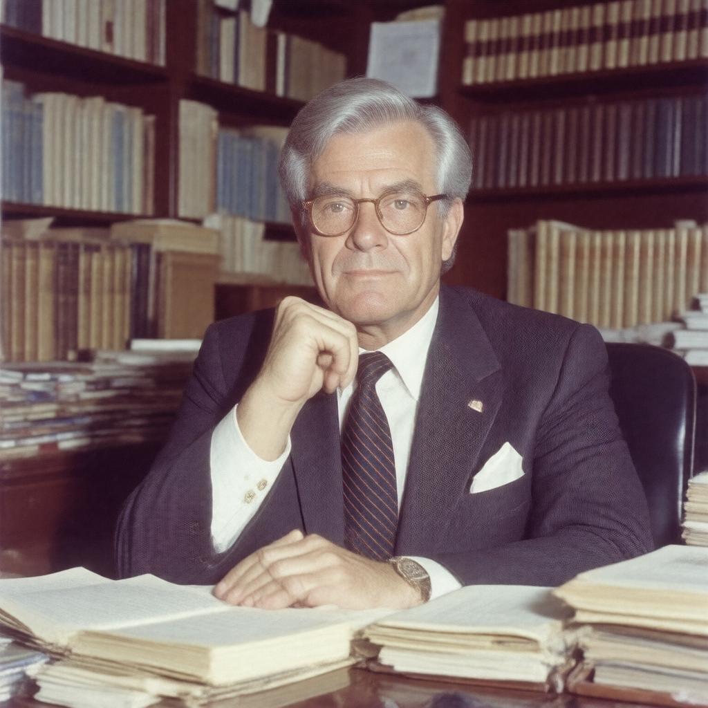 AI-created image of Dominick Dunne