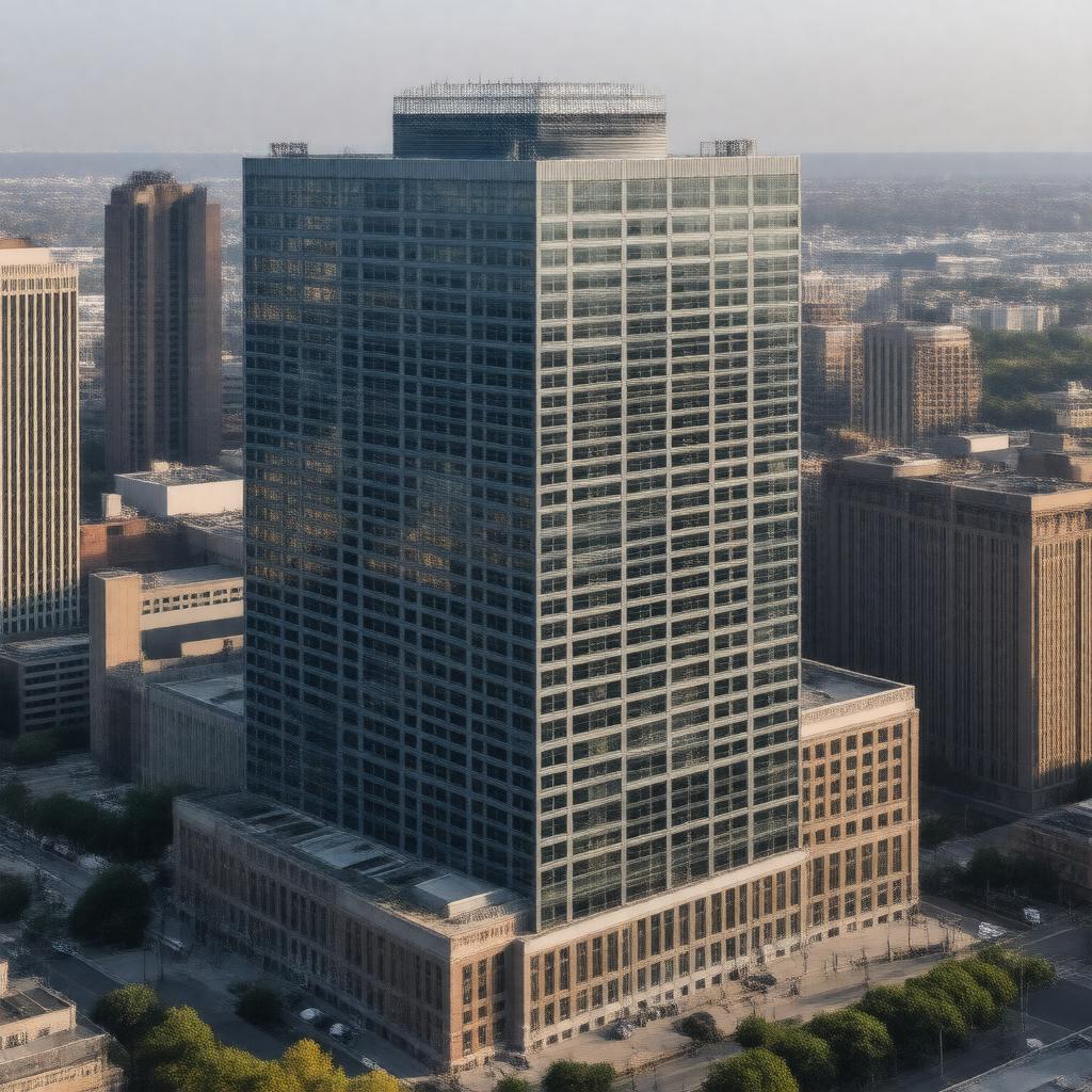 AI-created image of Dominion Energy Headquarters