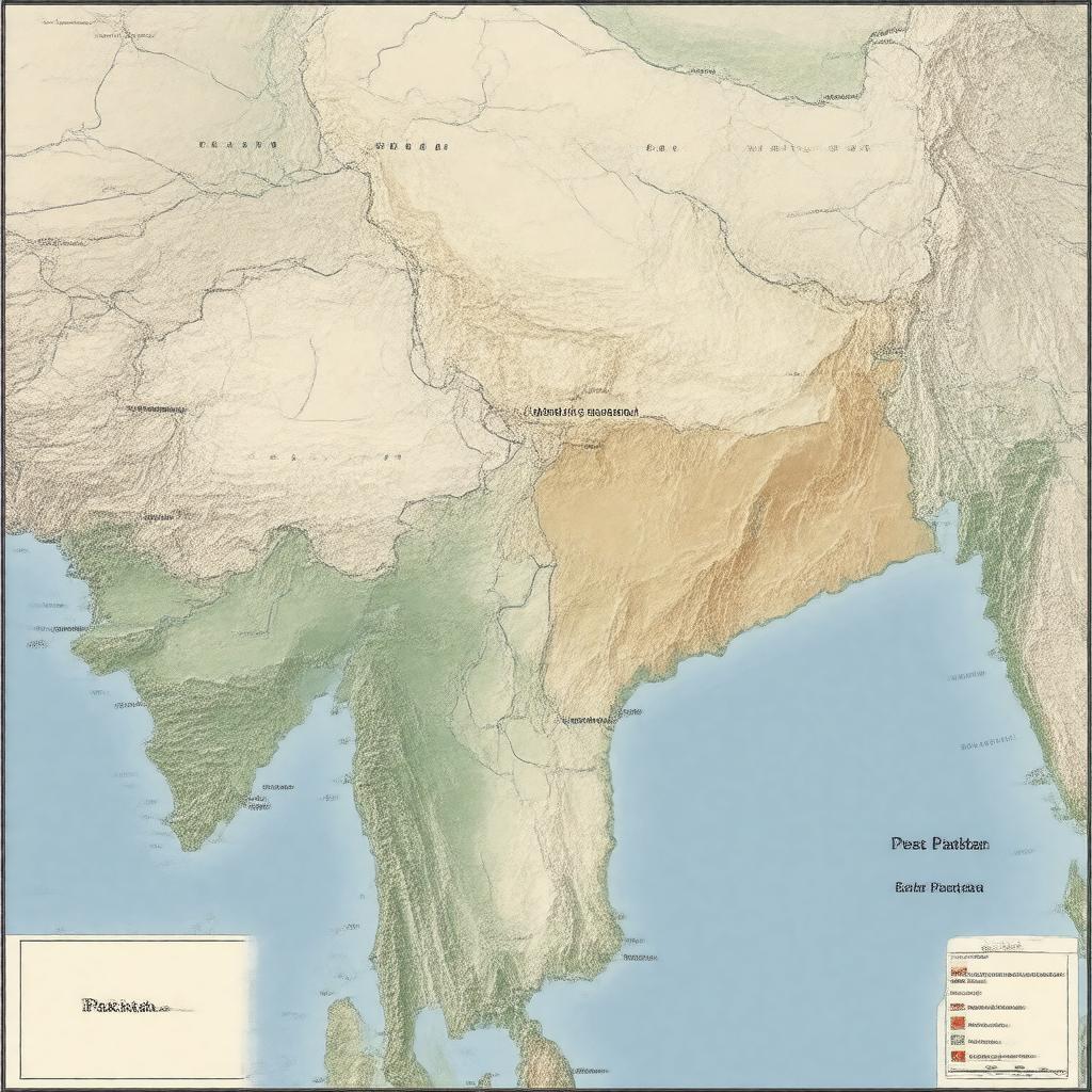 AI-created image of Dominion of Pakistan