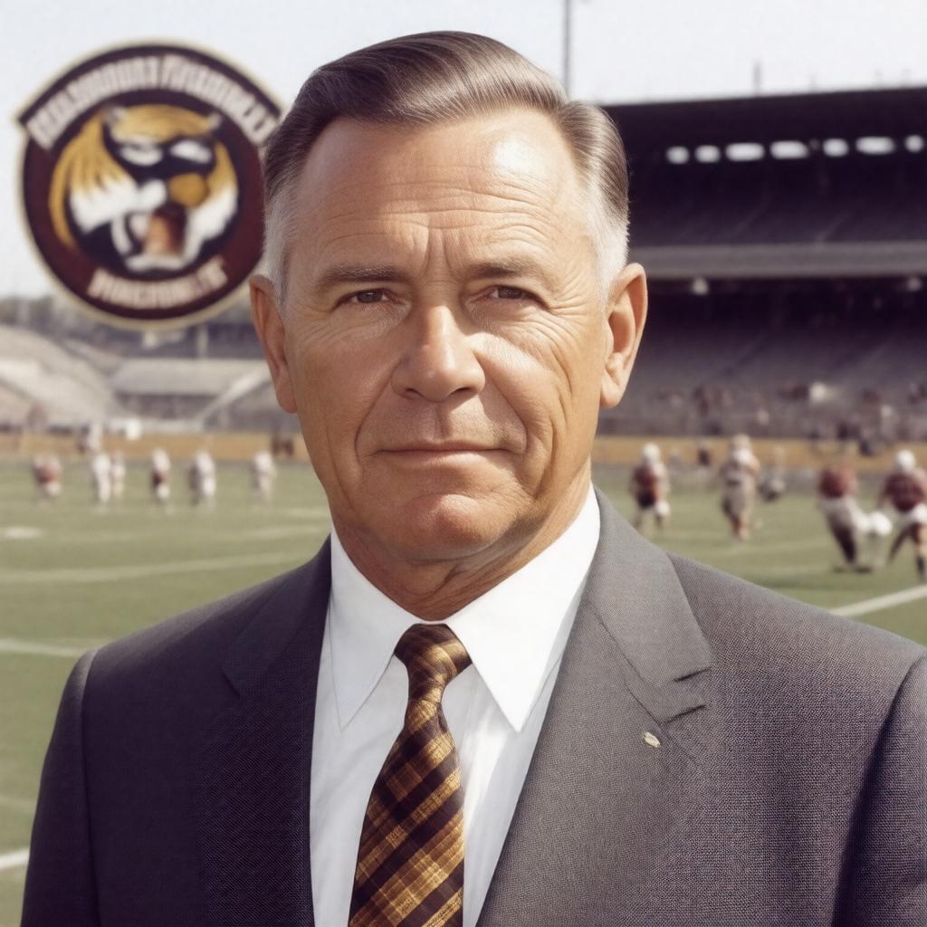 AI-created image of Don Faurot