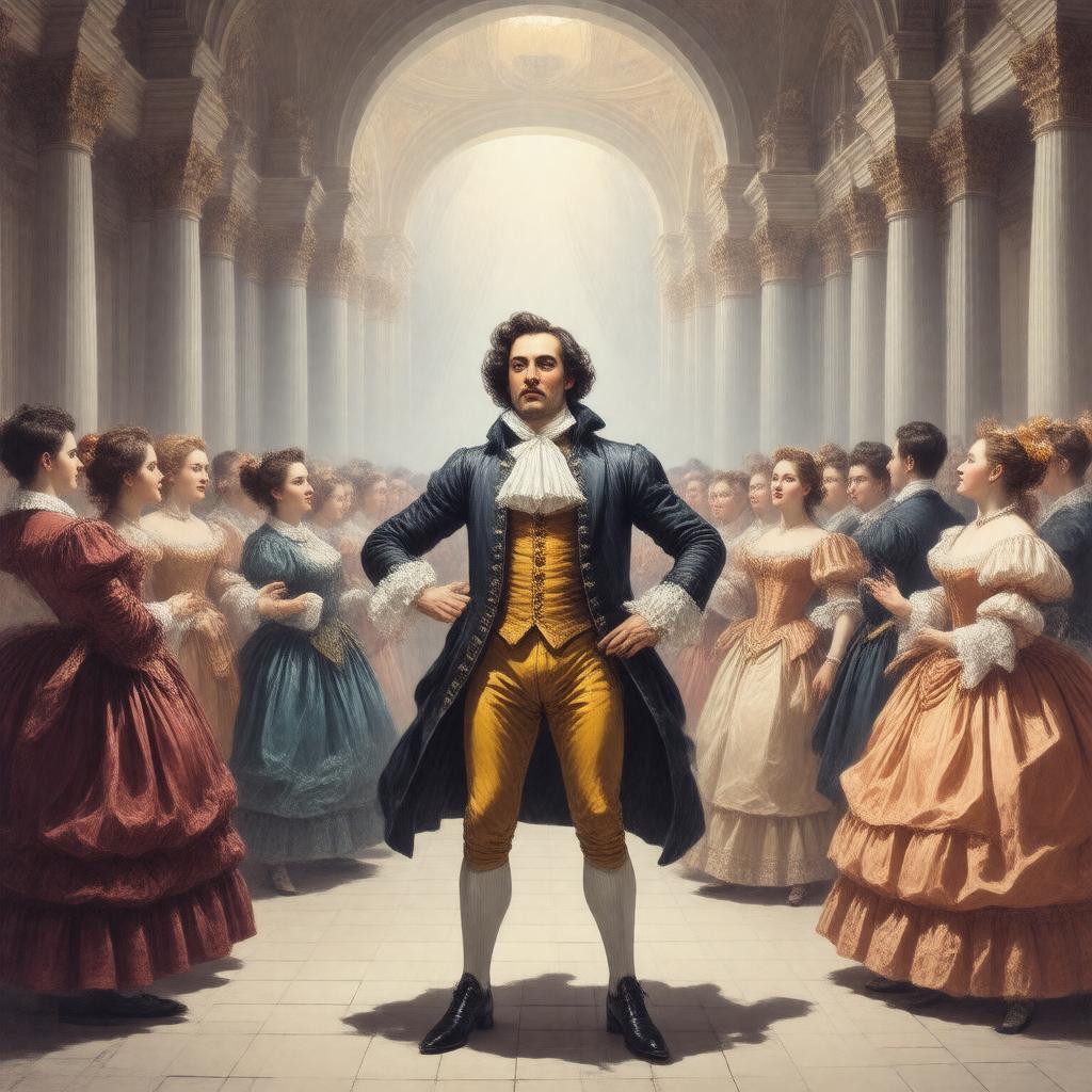 AI-created image of Don Giovanni (opera)