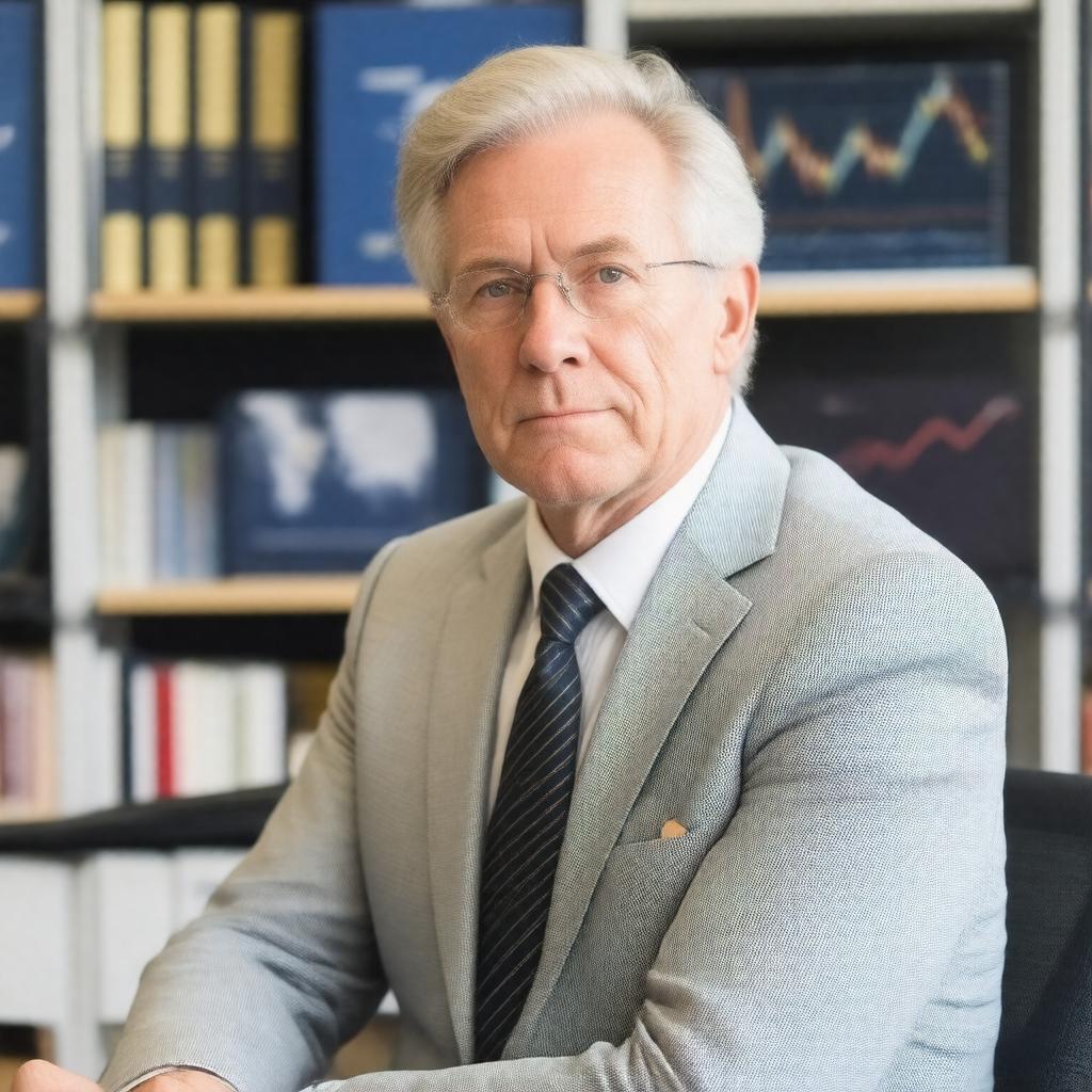 Click to view larger image AI-created image of Donald Coxe