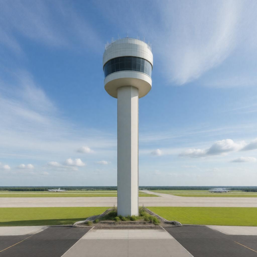 Click to view larger image AI-created image of Donald D. Engen Observation Tower