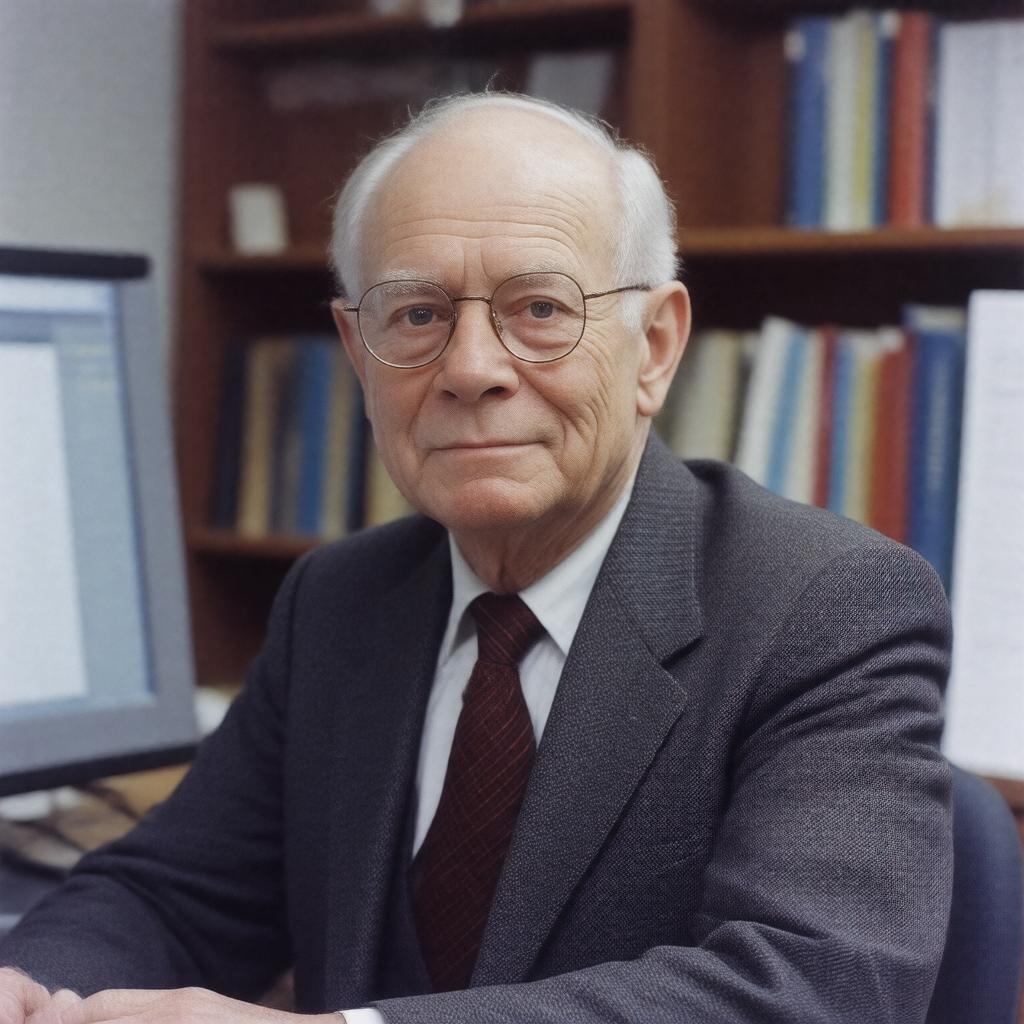 AI-created image of Donald Ervin Knuth