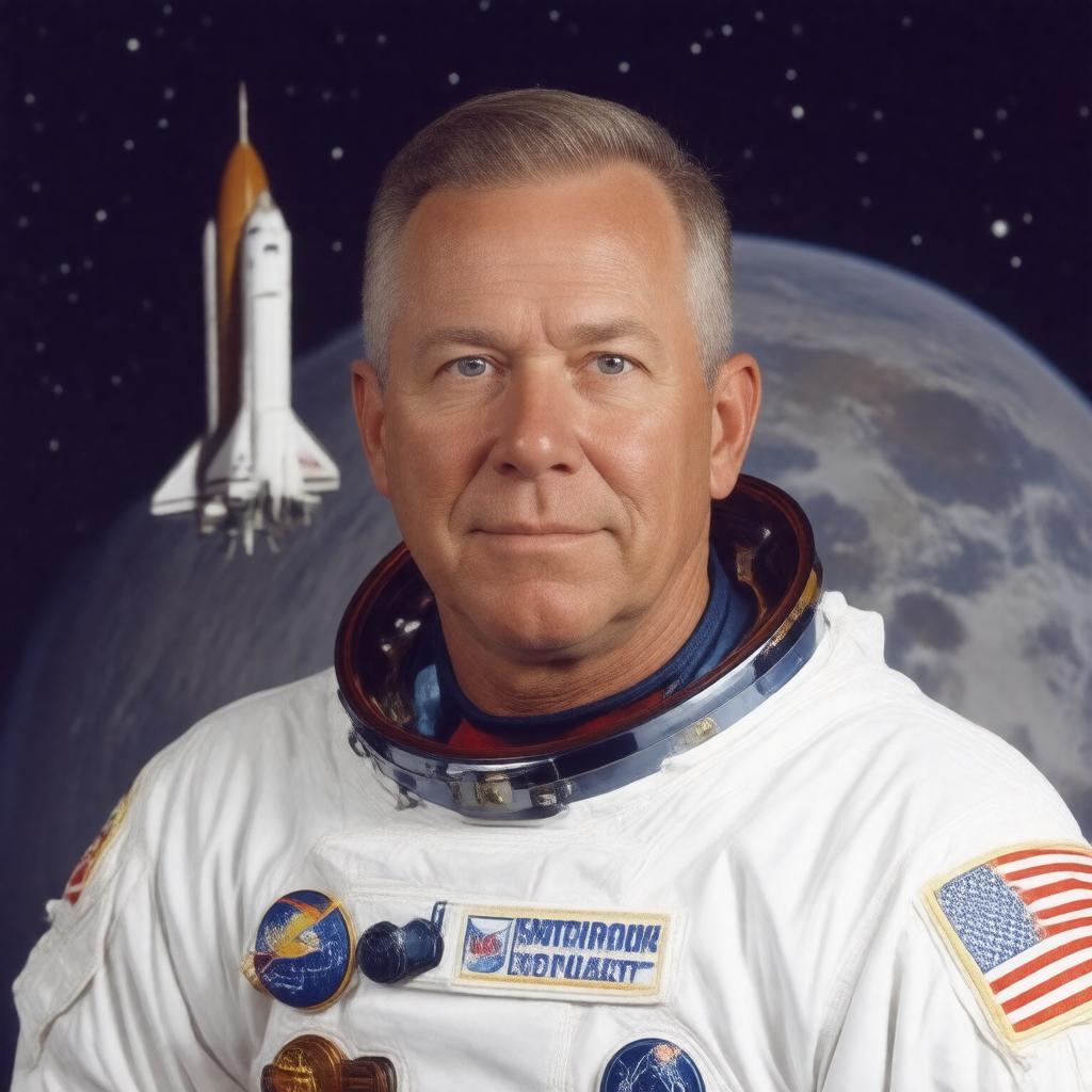 Click to view larger image AI-created image of Donald Peterson