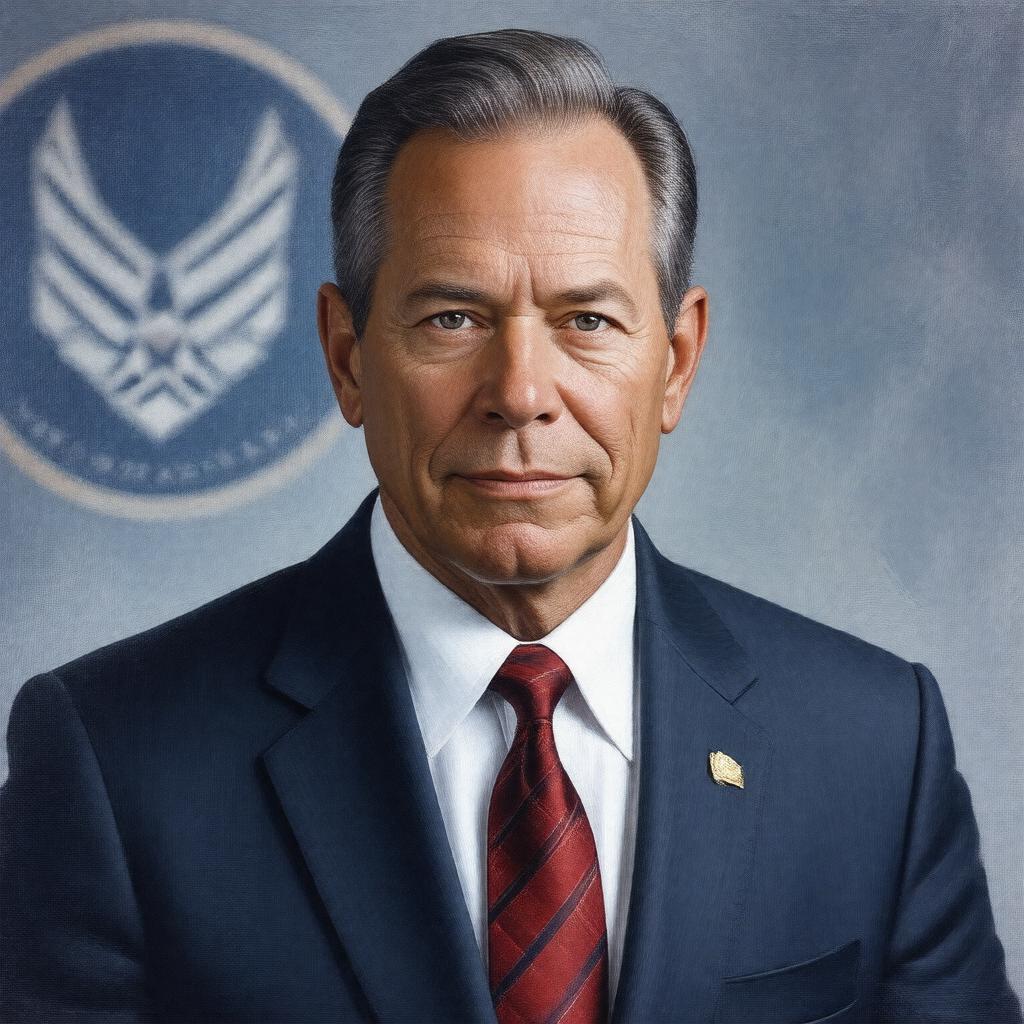 AI-created image of Donald Rice