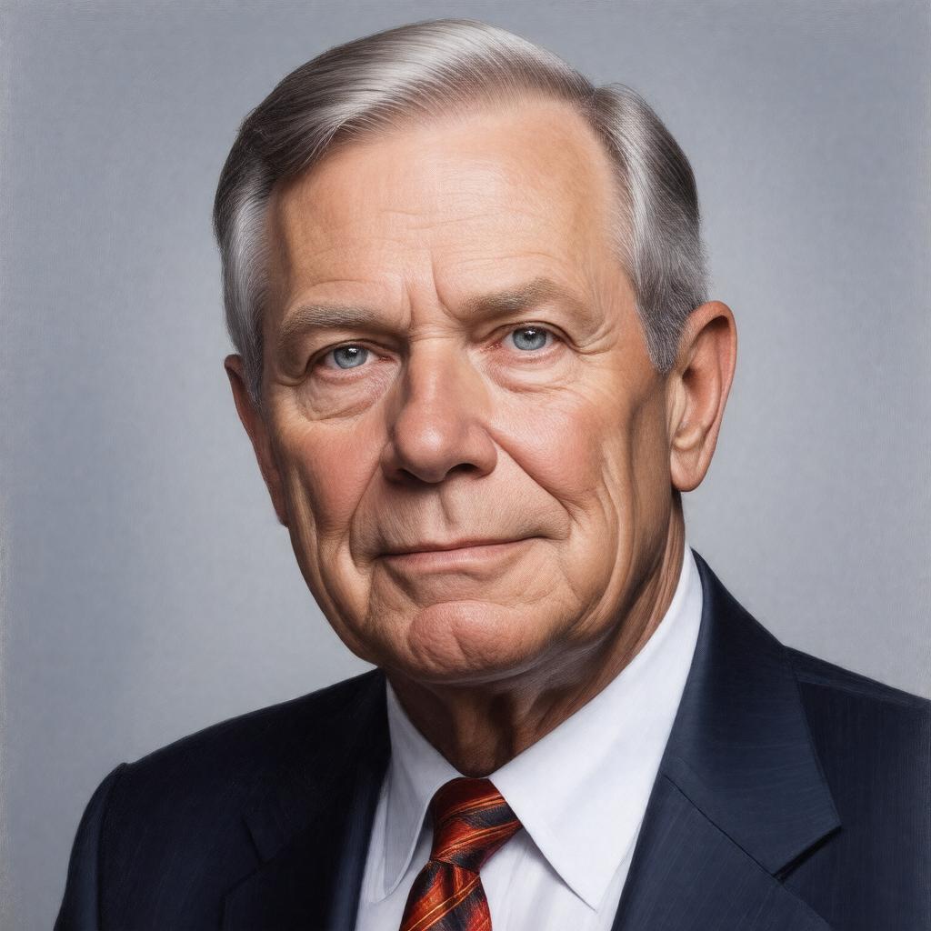 AI-created image of Donald Rumsfeld