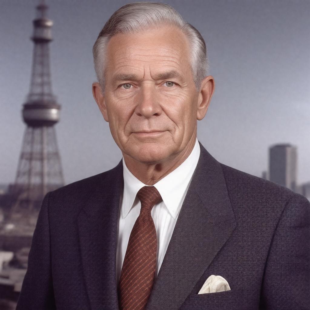 AI-created image of Donald W. Reynolds